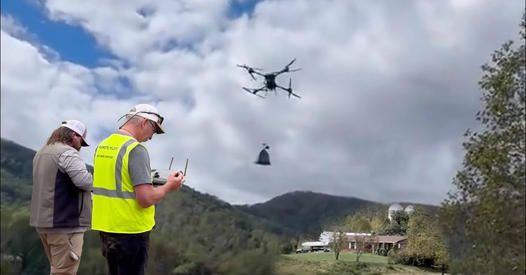 Bestway Ag drone team conducts search, supply drop missions in storm ravaged North Carolina